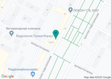 ПриватБанк (отделение № 21) на карте