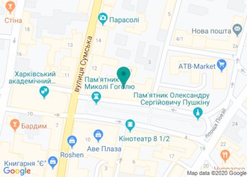 UniCredit Bank (Укрсоцбанк), отделение «На Гоголя» на карте UniCredit Bank (Укрсоцбанк), отделение «На Гоголя» на карте