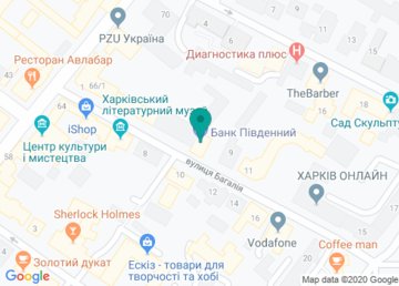 Акционерный банк «Пивденный», Харьковское региональное отделение на карте