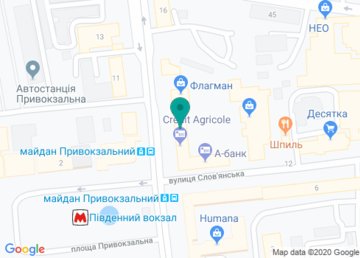 Банк «Креди Агриколь банк», отделение №4 на карте