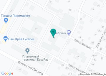 Банк «Ощадбанк», Отделение № 10020/0286 на карте Банк «Ощадбанк», Отделение № 10020/0286 на карте