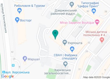 Банк «Ощадбанк», Отделение № 10020/0179 на карте