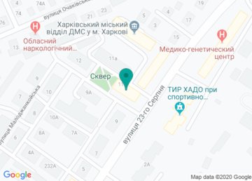 Банк «Ощадбанк», Отделение № 10020/0132 на карте