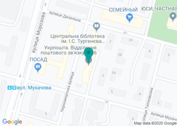 Банк «Ощадбанк», Отделение № 10020/0100 на карте