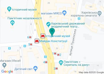 Банк «Ощадбанк», Отделение № 10020 на карте