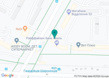 Банкомат Аваль № 23 на карте Банкомат Аваль № 23 на карте