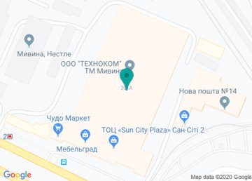 Банкомат Аваль в Sun citу на карте Банкомат Аваль в Sun citу на карте