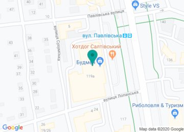 Банкомат Аваль в Будмене на карте Банкомат Аваль в Будмене на карте