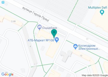 Банкомат ПриватБанк на карте Банкомат ПриватБанк на карте