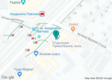 Банкомат ПриватБанк на карте Банкомат ПриватБанк на карте