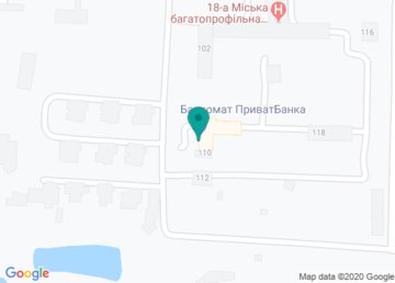 Банкомат ПриватБанк на карте