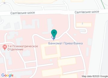 Банкомат ПриватБанк на карте Банкомат ПриватБанк на карте