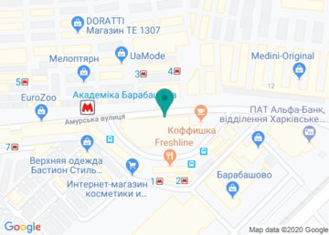 Банкомат ПриватБанк на карте