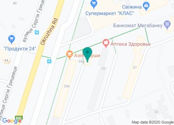 Банкомат ПриватБанк на карте