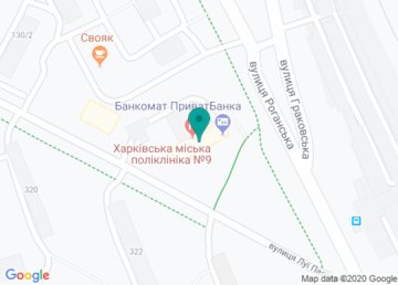 Банкомат ПриватБанк на карте Банкомат ПриватБанк на карте