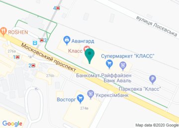 Банкомат ПриватБанк на карте