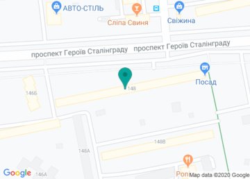 Банкомат ПриватБанк на карте