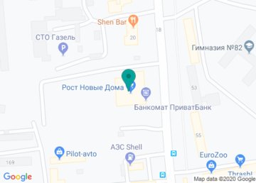 Супермаркет «РОСТ Новые дома» на карте Супермаркет «РОСТ Новые дома» на карте