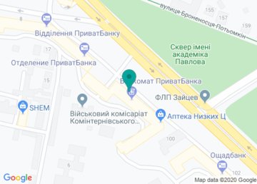 Банкомат ПриватБанк на карте Банкомат ПриватБанк на карте