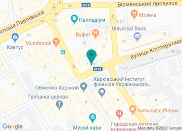 Банкомат ПриватБанк на карте