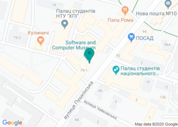 Банкомат ПриватБанк на карте