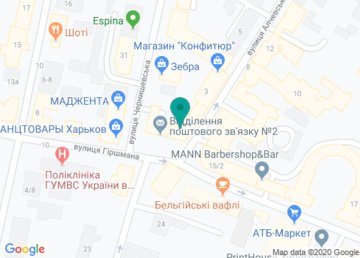 Банкомат ПриватБанк на карте