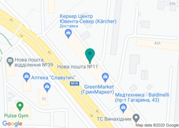 Харьковская городская федерация художественной гимнастики, общественная организация на карте