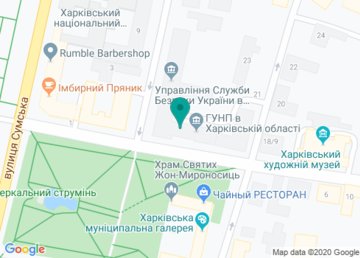 Банкомат ПриватБанк на карте