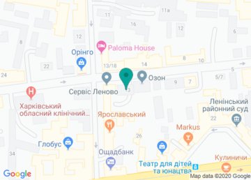 Типография «Printed» на карте