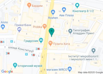 Компания «Кредитный Дом Украины» на карте Компания «Кредитный Дом Украины» на карте