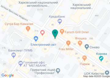 Химчистка «Panda sec international», приемный пункт на Петровского на карте