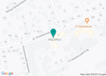 Предприятие «Ресурс +» на карте Предприятие «Ресурс +» на карте