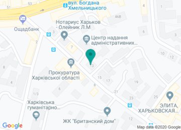 Страховая компания «Про100 страхование» (АО «ПРОСТО-Страхование»), Харьковский филиал на карте Страховая компания «Про100 страхование» (АО «ПРОСТО-Страхование»), Харьковский филиал на карте