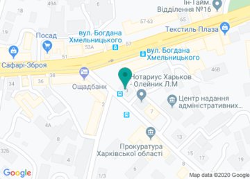 Национальная акционерная страховая компания (НАСК) «Оранта», Червонозаводское отделение на карте Национальная акционерная страховая компания (НАСК) «Оранта», Червонозаводское отделение на карте