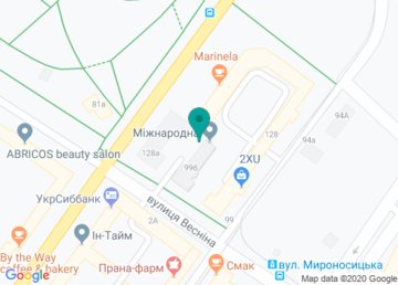 ОДО «Международная страховая компания» (ОДО «МСК»), Главный офис на карте ОДО «Международная страховая компания» (ОДО «МСК»), Главный офис на карте