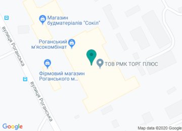 Доставка воды «Роганская» на карте