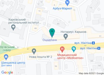 Частный нотариус Балух Наталья Викторовна на карте Частный нотариус Балух Наталья Викторовна на карте