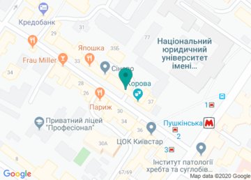 Юридическая фирма «Астро-Украина» на карте Юридическая фирма «Астро-Украина» на карте
