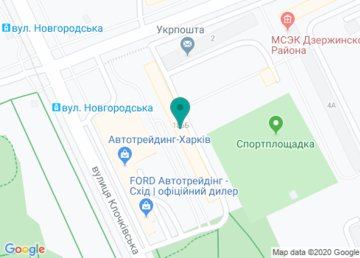 Юридическая компания «Exlege» на карте Юридическая компания «Exlege» на карте