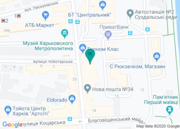 Адвокат Осинский Роман Иосифович на карте Адвокат Осинский Роман Иосифович на карте