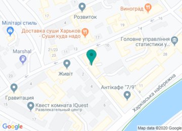 Юридическая компания «Шкребец и партнеры» на карте Юридическая компания «Шкребец и партнеры» на карте