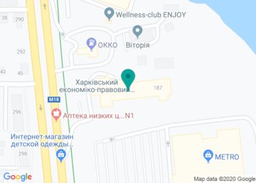 Адвокат Щербань С. Г. на карте