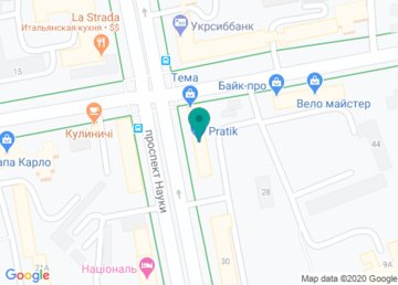Интернет магазин обуви «Pratik» пр-кт Науки на карте Интернет магазин обуви «Pratik» пр-кт Науки на карте