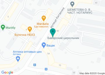 Баварский Цирюльник, салон красоты на карте Баварский Цирюльник, салон красоты на карте