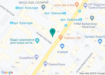 Свадебный салон «Happy Day» - салон свадебных и вечерних платьев на Сумской на карте Свадебный салон «Happy Day» - салон свадебных и вечерних платьев на Сумской на карте