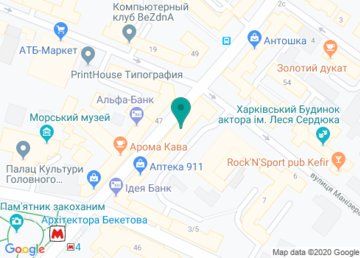 Свадебный салон «Platina» (Платина) на карте Свадебный салон «Platina» (Платина) на карте