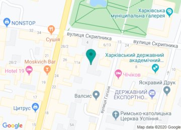 Свадебный салон «Alice fashion» на Гоголя на карте Свадебный салон «Alice fashion» на Гоголя на карте