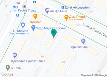 Бабочка, салон красоты на карте Бабочка, салон красоты на карте