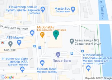 Каскад, парикмахерская на карте