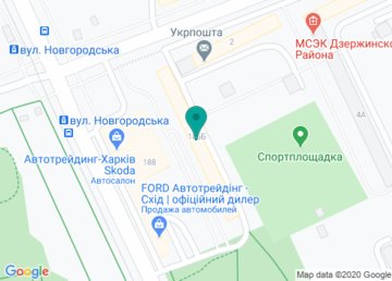 Каскад, парикмахерская на карте